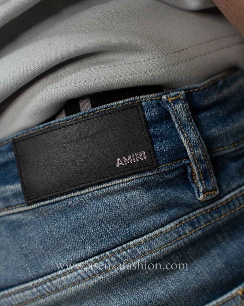 Amiri jeans blauw