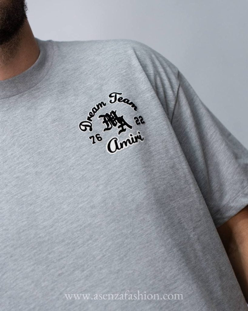 Amiri shirt grijs