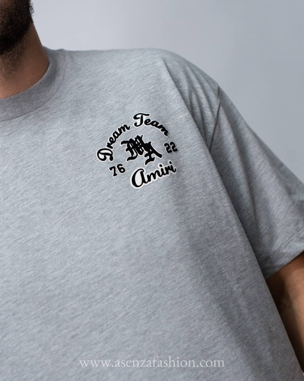 Amiri shirt grijs