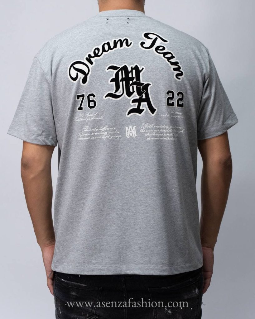 Amiri shirt grijs