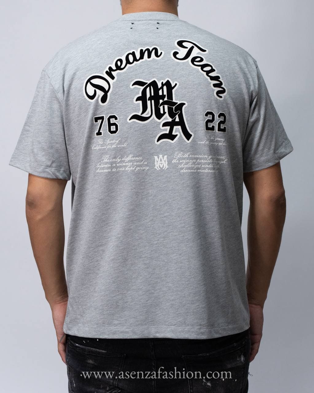 Amiri shirt grijs