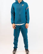 asics trainingspak blauw