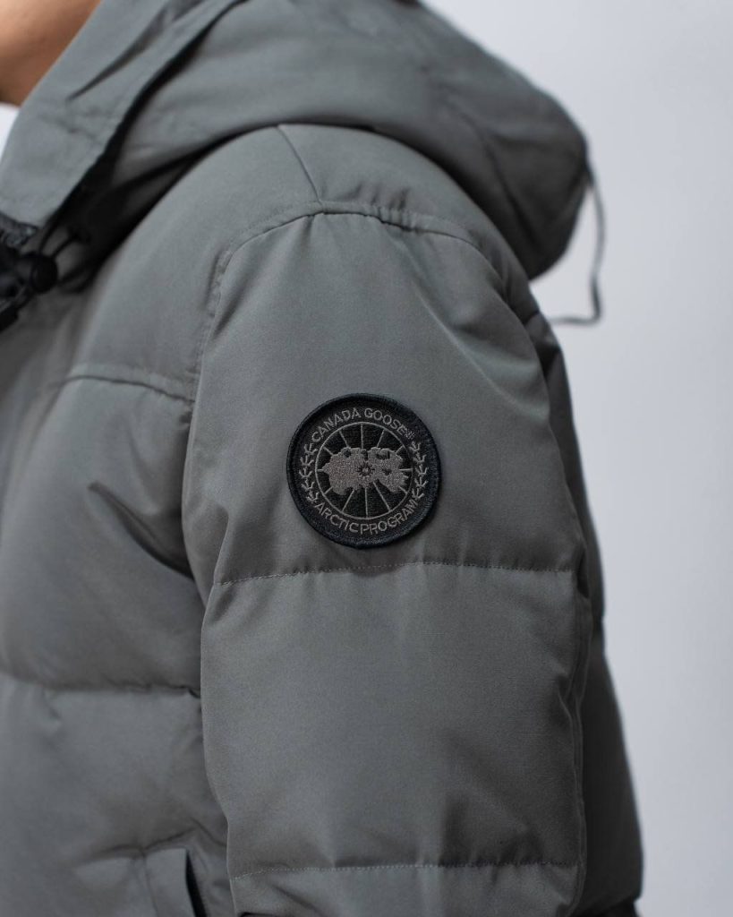 canada goose winter jas grijs