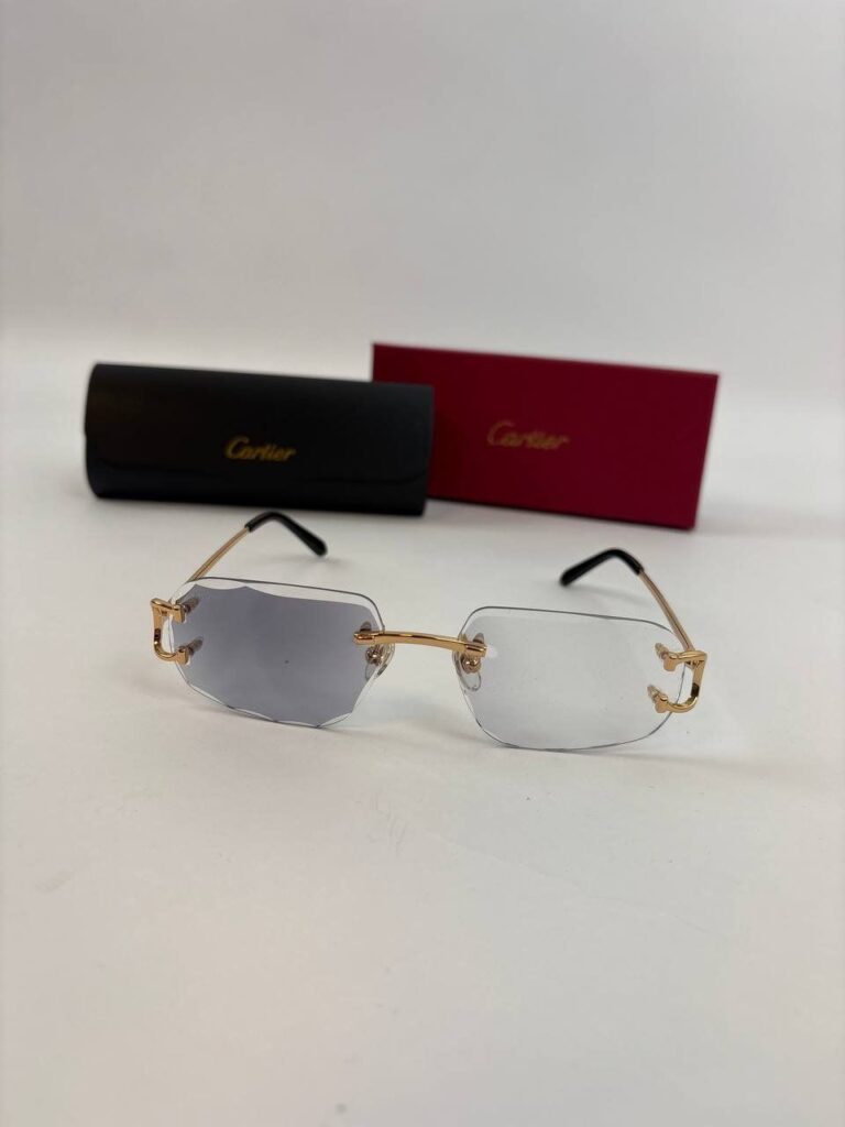 cartier bril meekleurende glazen