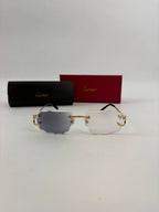 cartier bril meekleurende glazen
