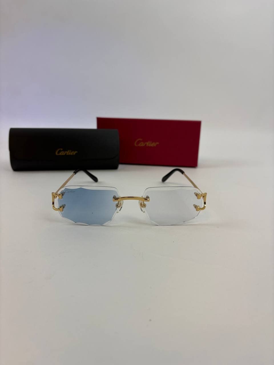 cartier bril meekleurende glazen