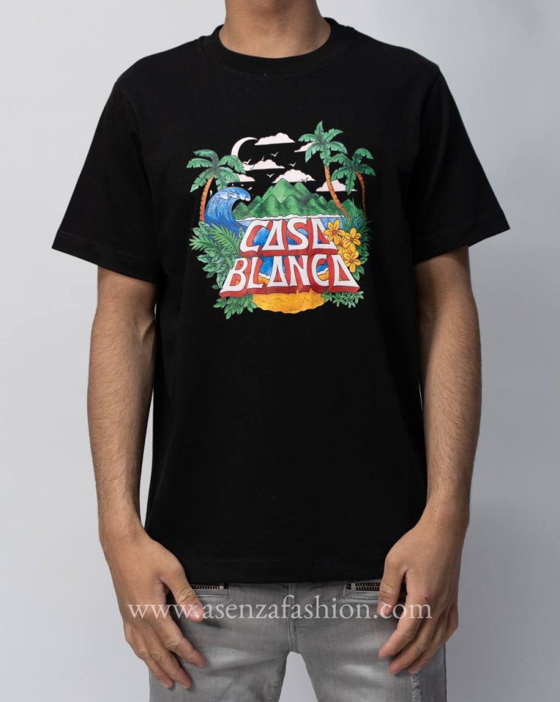 Casablanca shirt zwart