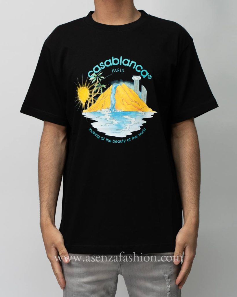 Casablanca shirt zwart