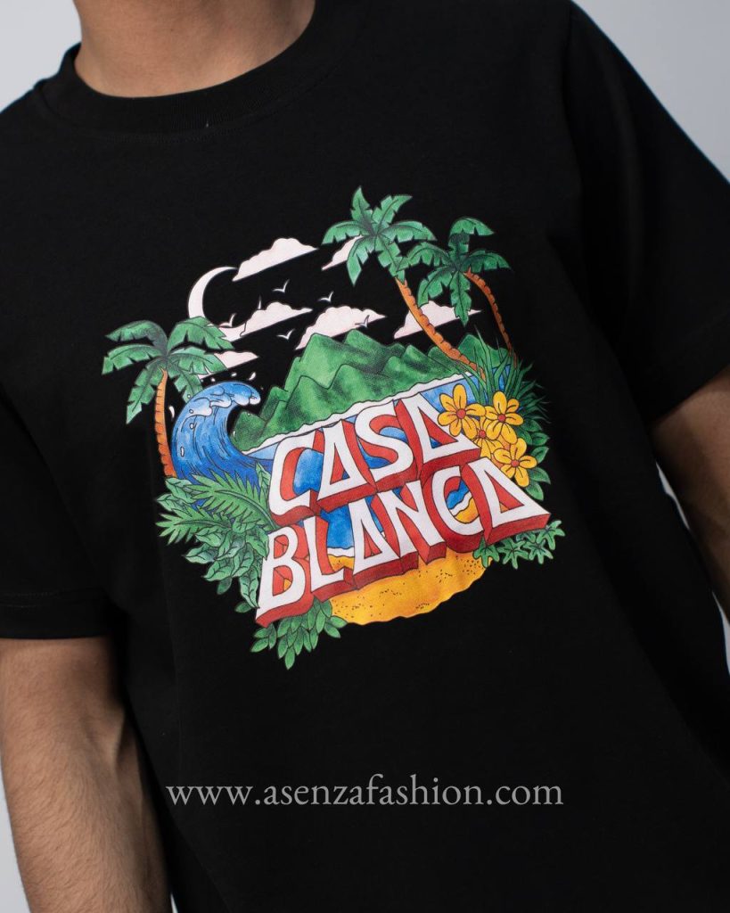 Casablanca shirt zwart