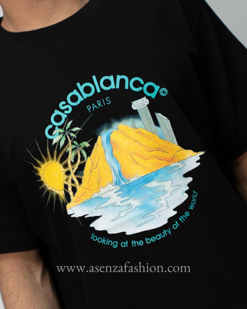 Casablanca shirt zwart