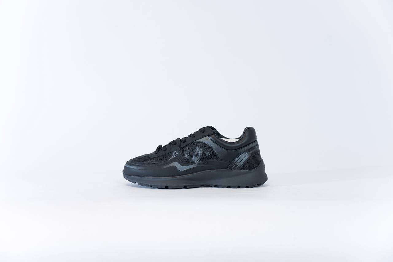 Chanel sneakers black