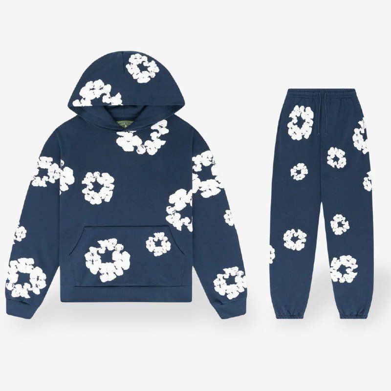 denim tears trainingspak navy