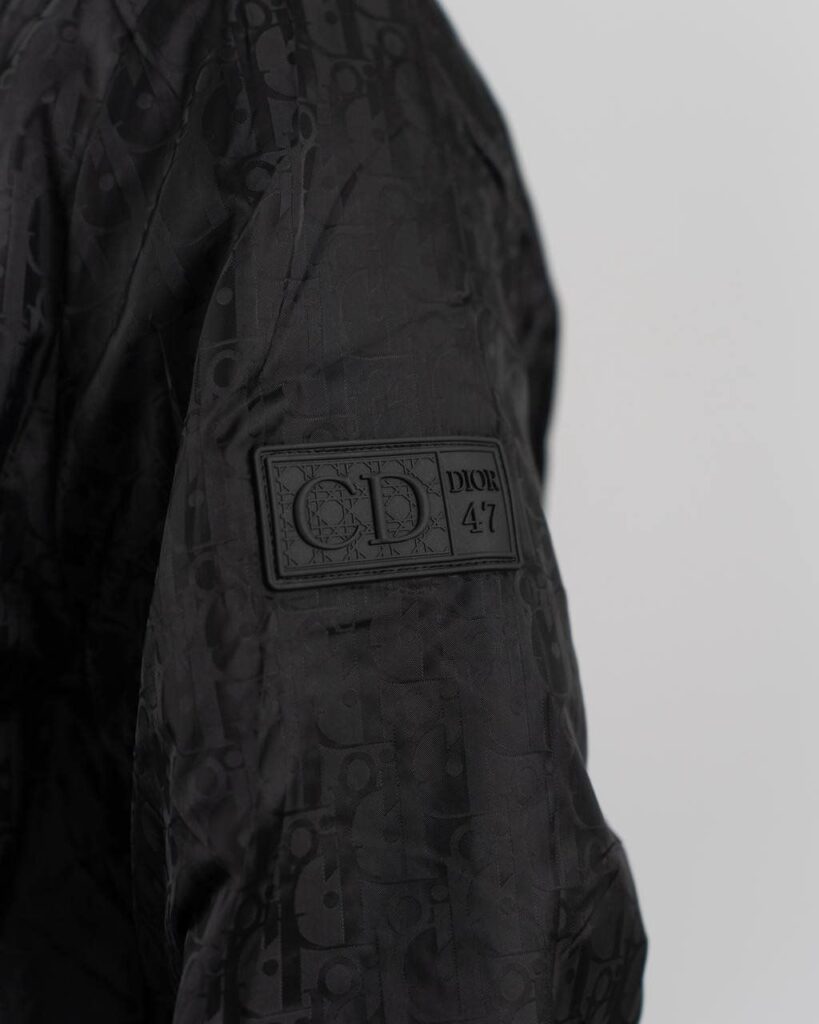 dior dubbelzijdig jas