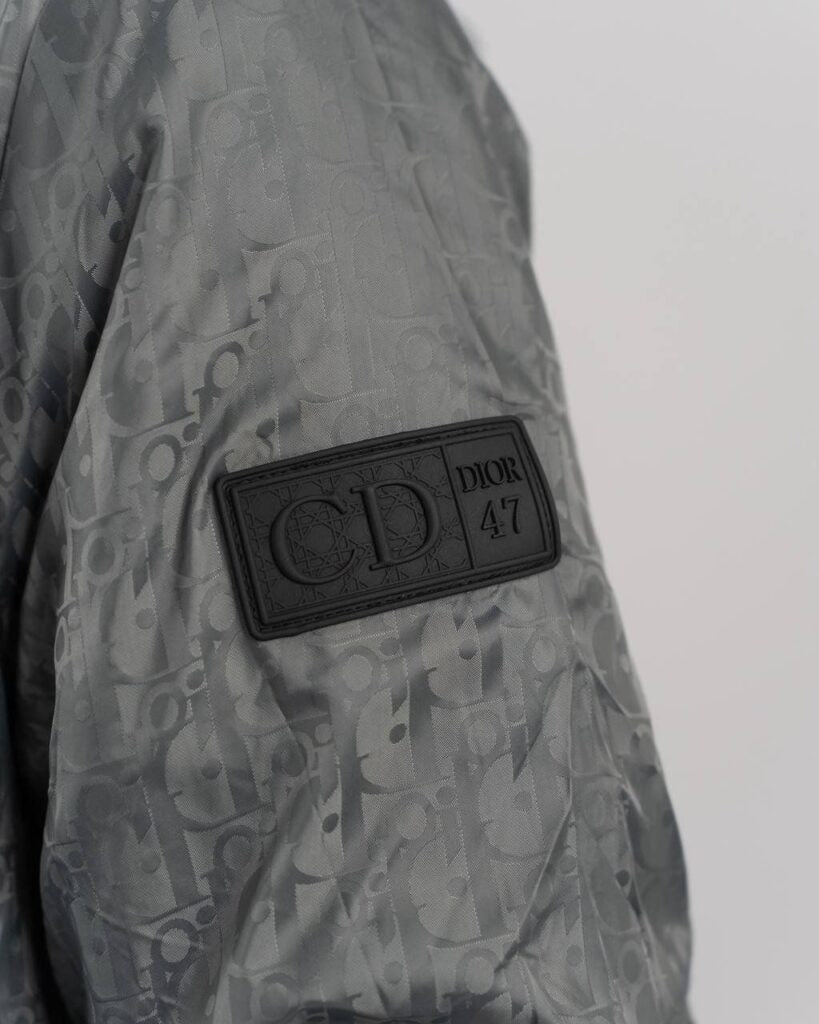 dior dubbelzijdig jas