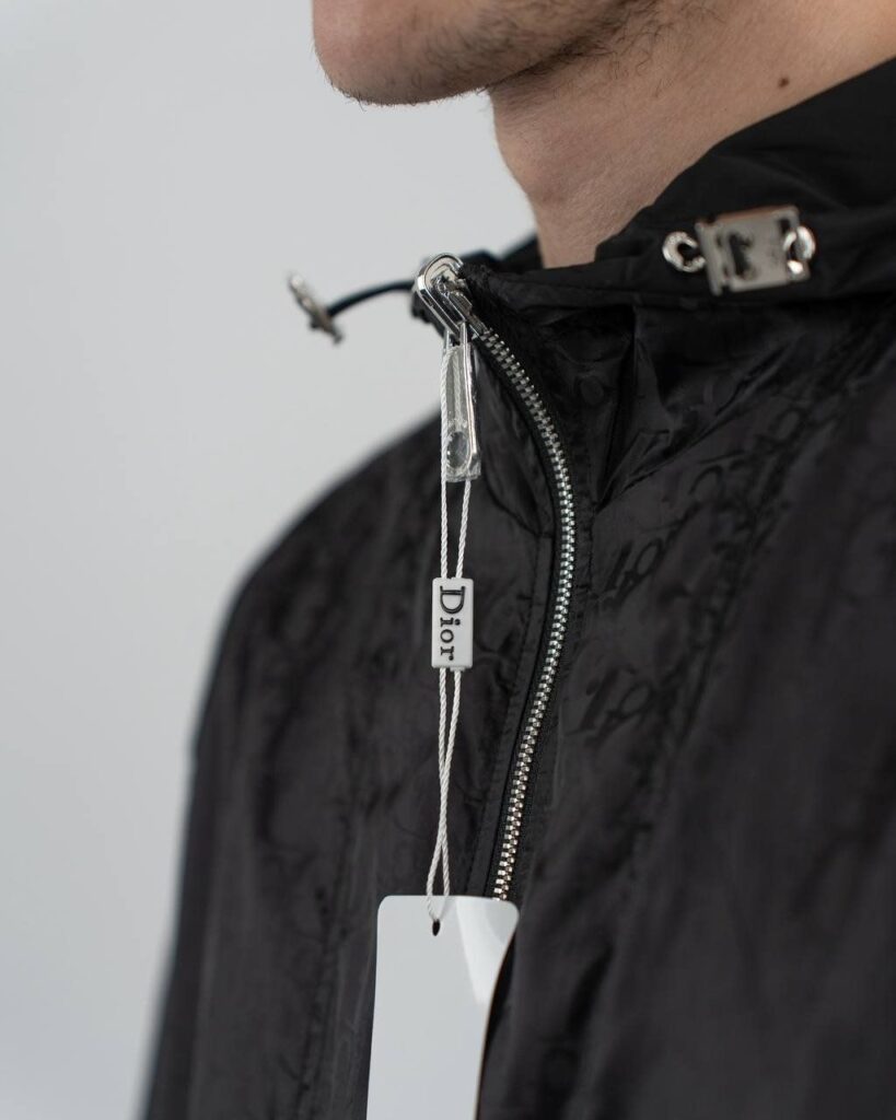 dior dubbelzijdig jas
