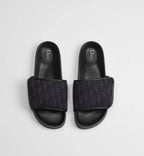 Dior slippers zwart
