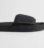 Dior slippers zwart