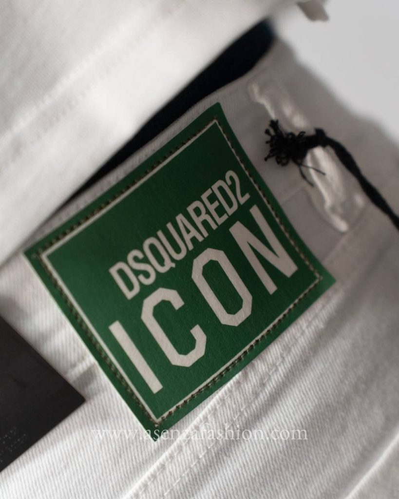 dsquared broek wit
