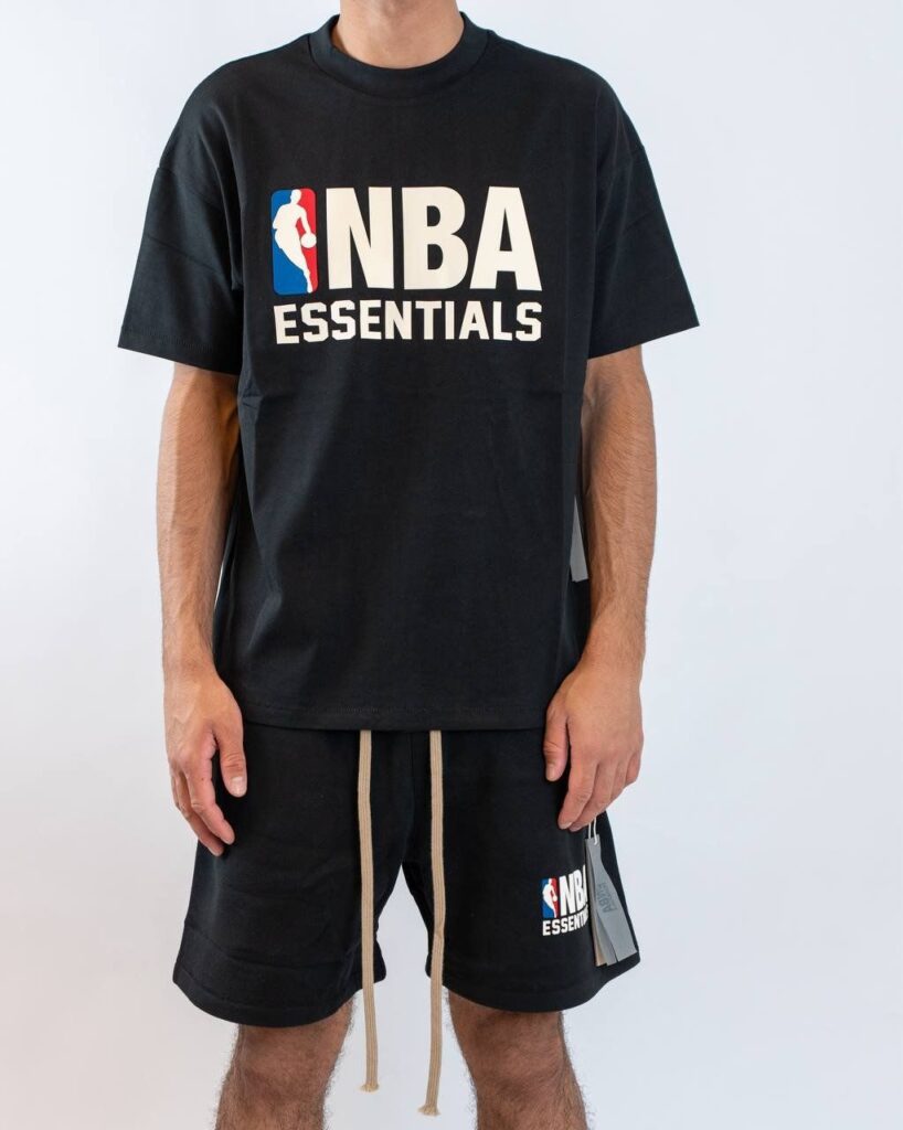 Fear of God Essentials NBA Black White Summer Set