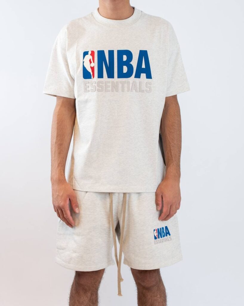 Fear of God Essentials NBA Light Heather Summer Set
