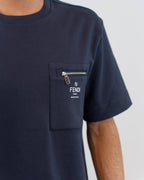 Fendi t-shirt blauw