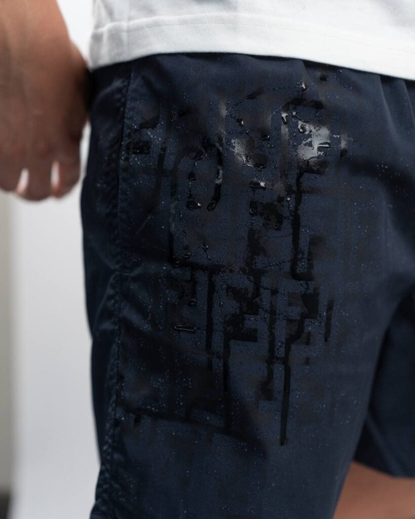 Fendi zwembroek blauw