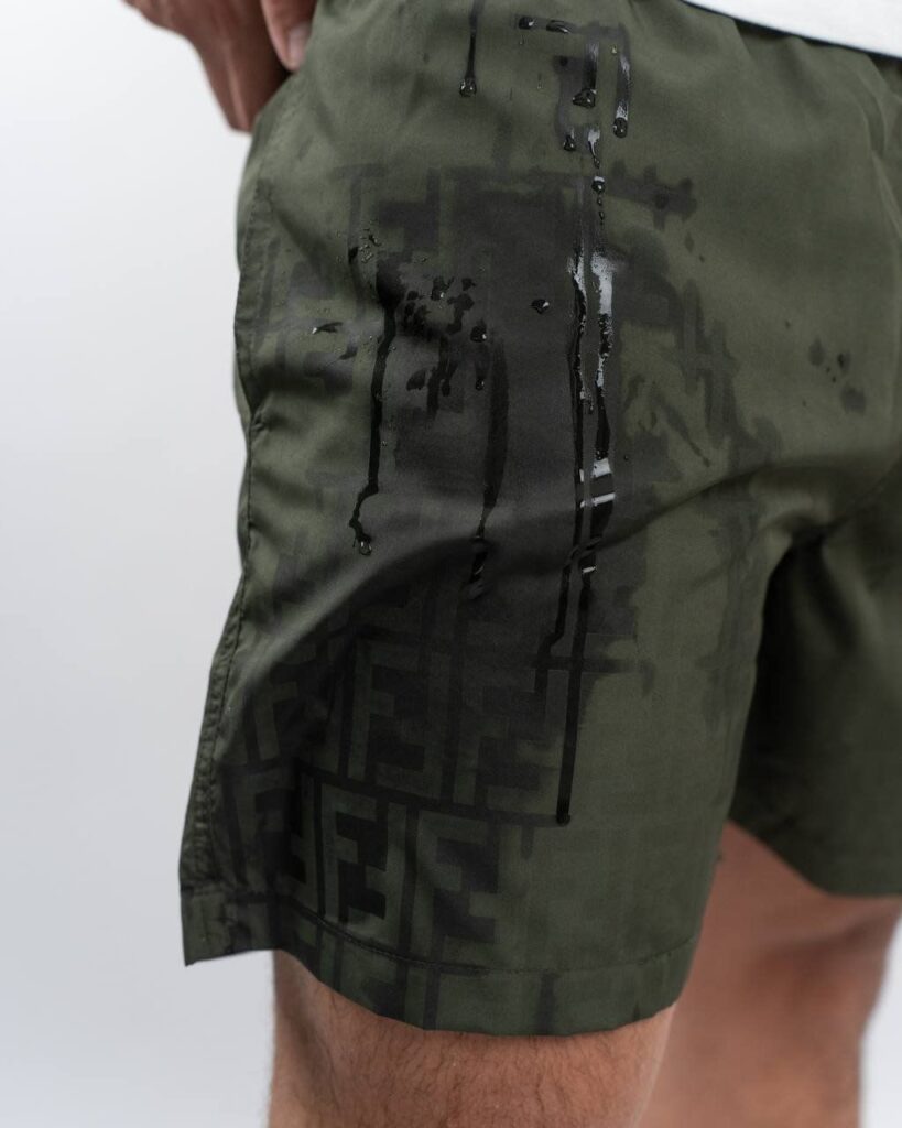 Fendi zwembroek groen