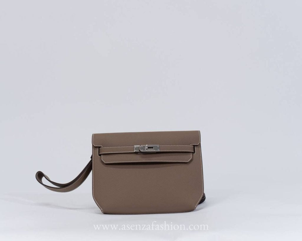 Hermes Kelly depeches khaki