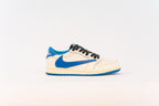 Jordan 1 Retro Low OG SP Fragment x Travis Scott Sail Military Blue (PS)