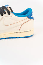 Jordan 1 Retro Low OG SP Fragment x Travis Scott Sail Military Blue (PS)