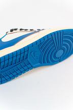 Jordan 1 Retro Low OG SP Fragment x Travis Scott Sail Military Blue (PS)
