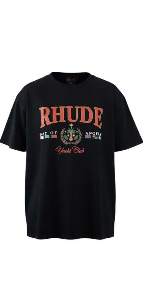 Rhude t-shirt zwart