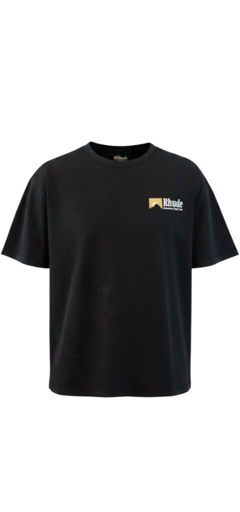 Rhude t-shirt zwart