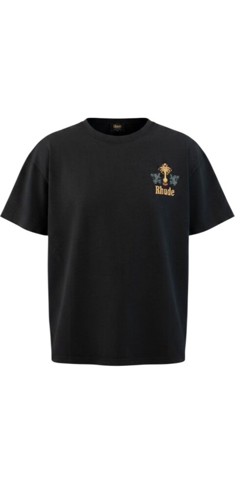 Rhude t-shirt zwart