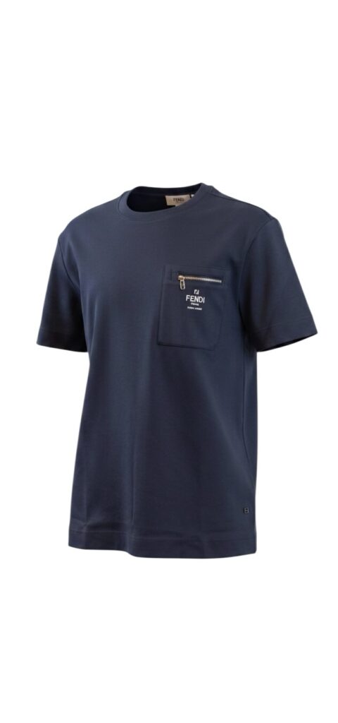 Fendi t-shirt blauw