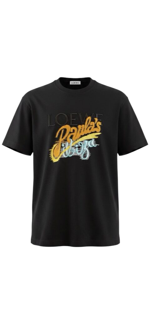 Loewe t-shirt zwart