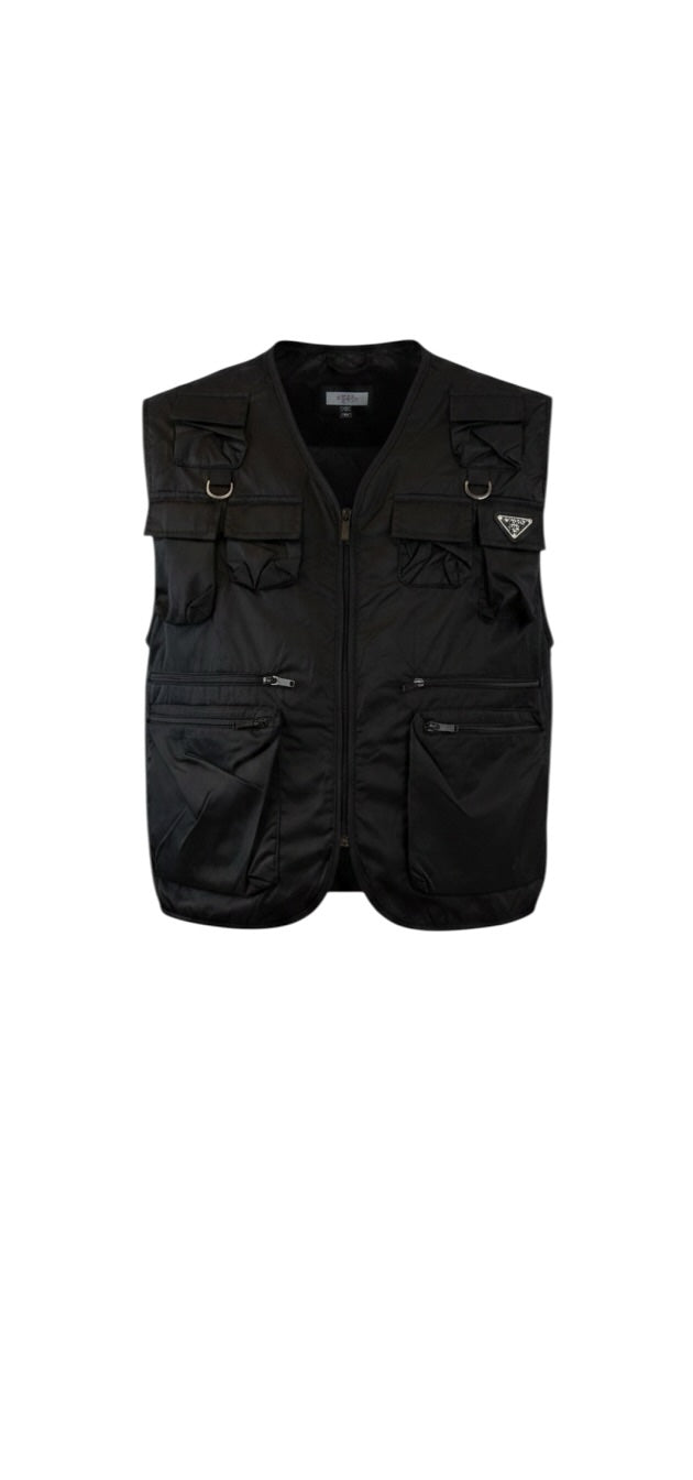 Prada bodywarmer zwart