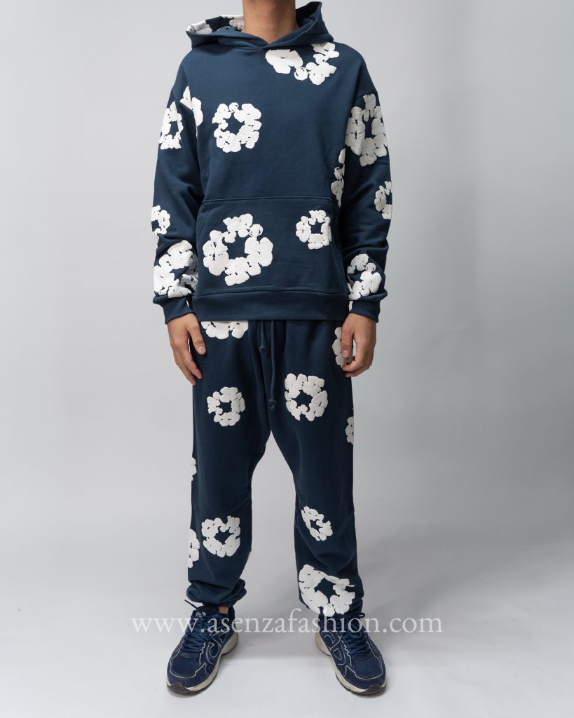 denim tears trainingspak navy