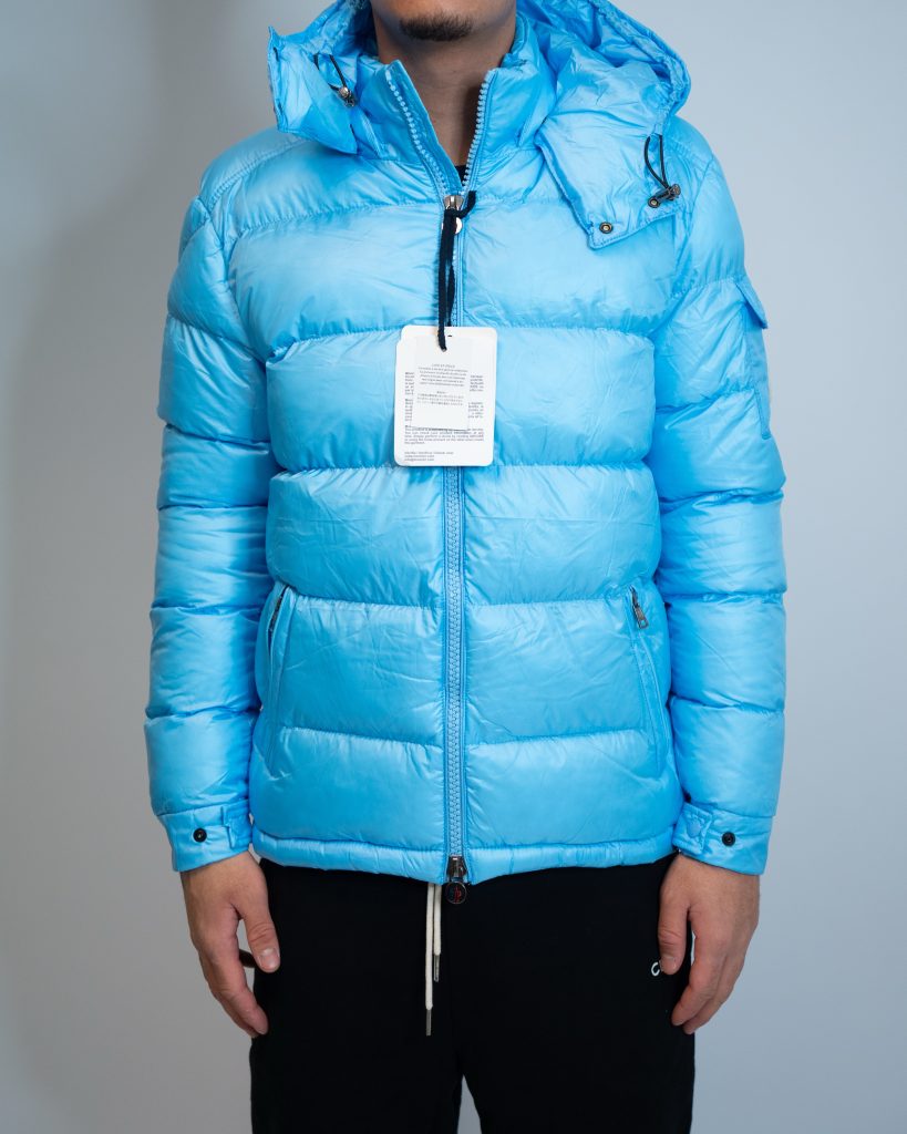 Moncler jas blauw