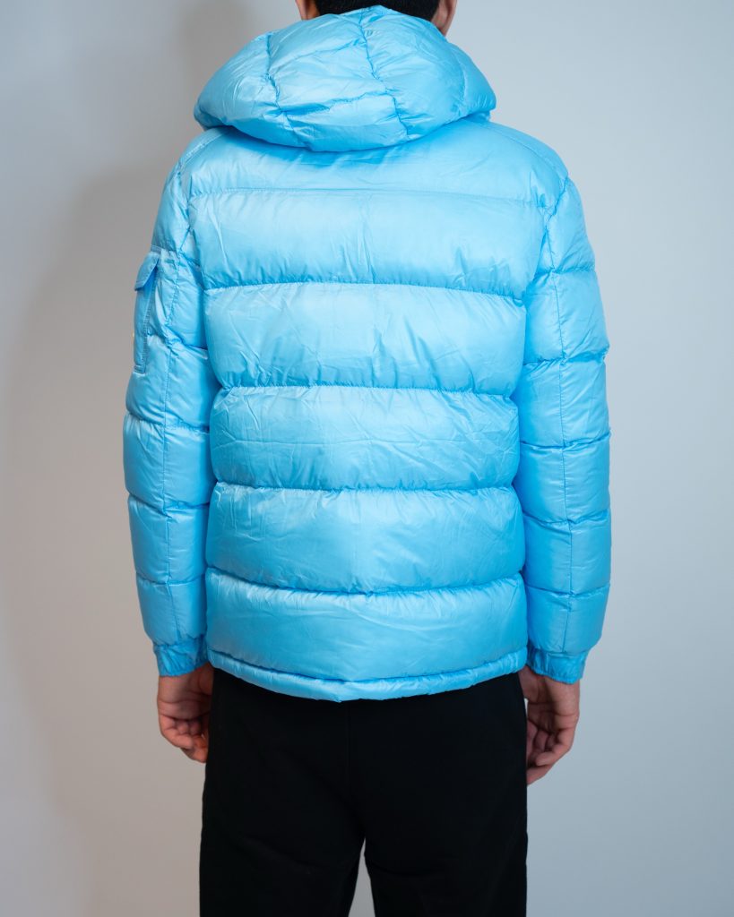 Moncler jas blauw