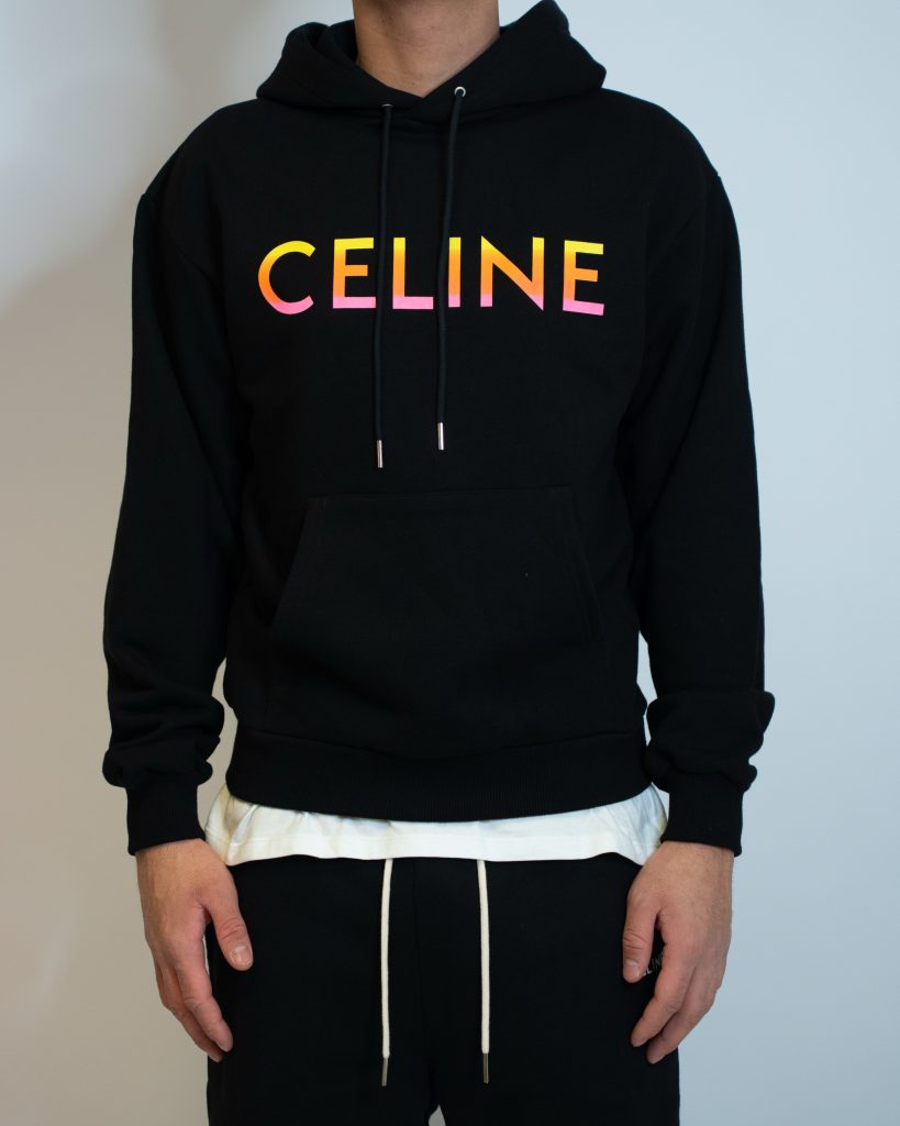 Céline hoodie zwart