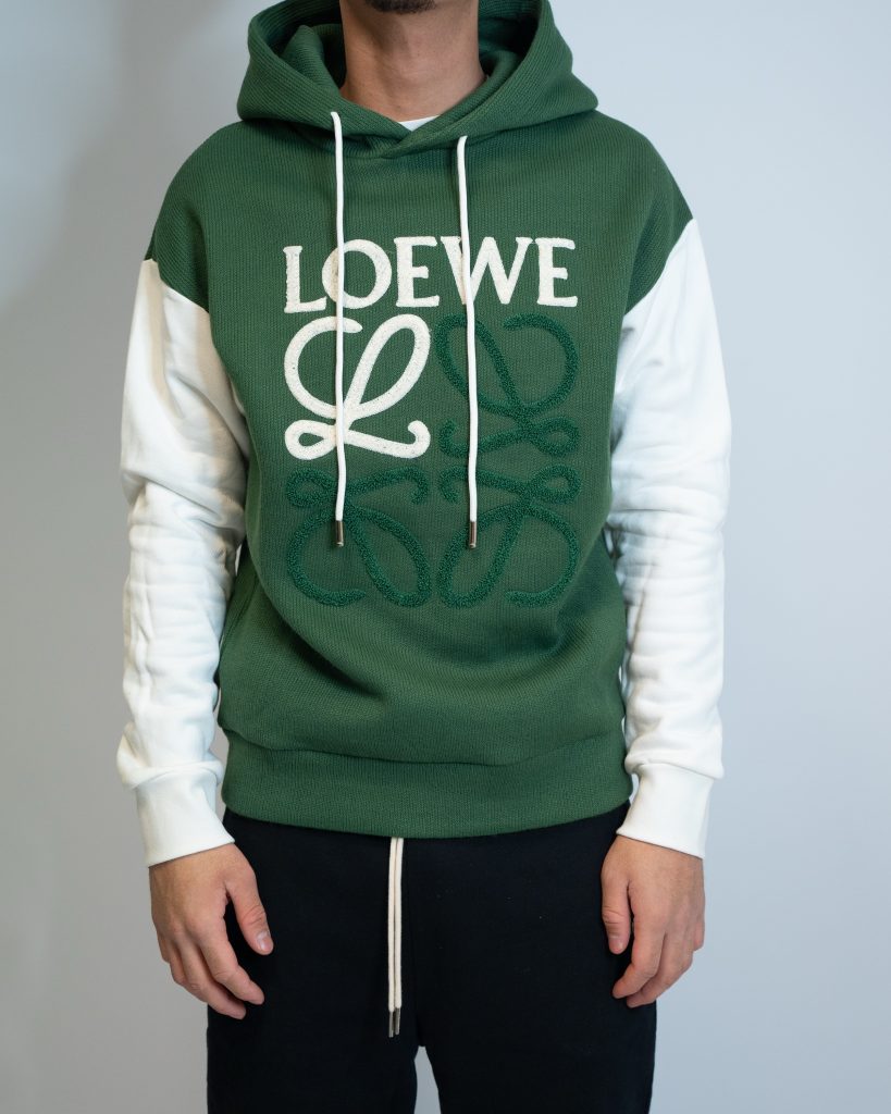 Loewe hoodie groen