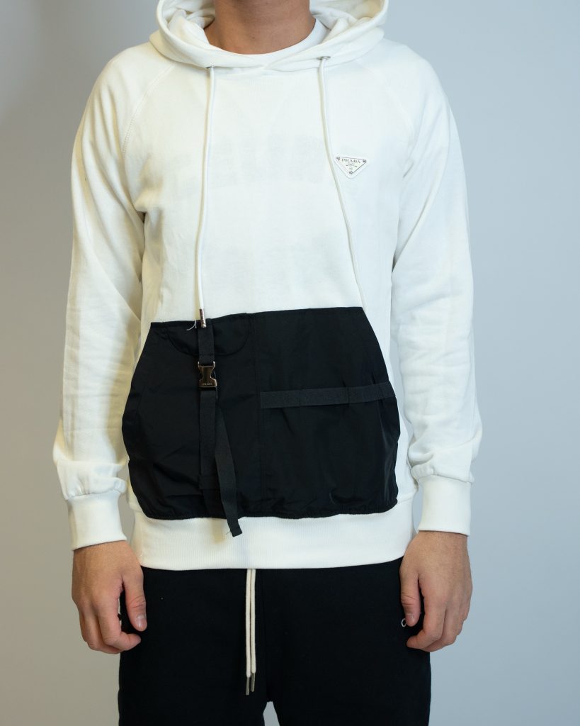 Prada hoodie wit