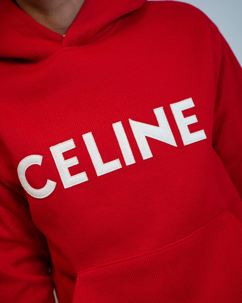Céline hoodie rood