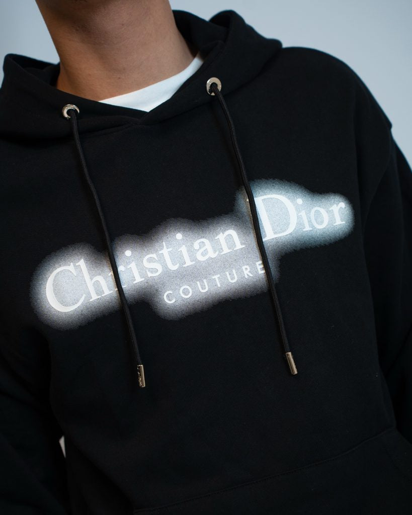 Dior hoodie zwart