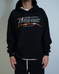 vetements hoodie zwart oversized