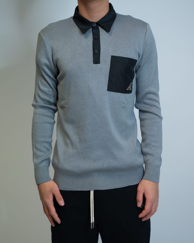 prada longsleeve grijs