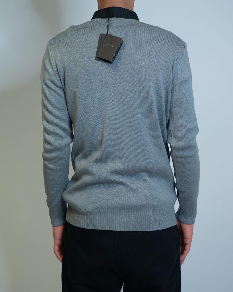 prada longsleeve grijs
