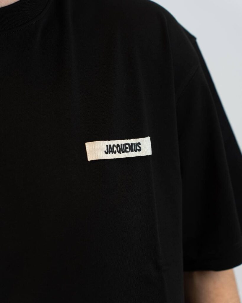 jacquemus t-shirt zwart