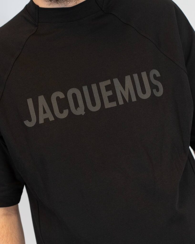 jacquemus t-shirt zwart